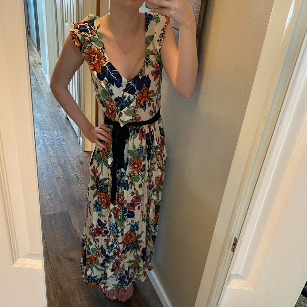 Floral Nanamacs Maxi Dress